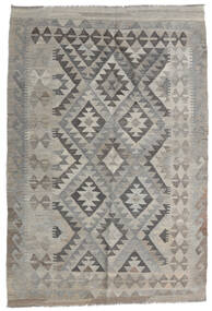  Kilim Afghan Old Style Rug 120X179 Wool Grey/Beige Small Carpetvista