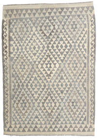  Kilim Afghan Old Style Rug 122X173 Wool Beige/Grey Small Carpetvista