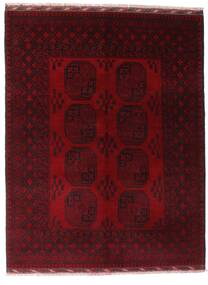 154X201 Afghan Fine Matot Matto Itämainen Tummanpunainen (Villa, Afganistan) Carpetvista