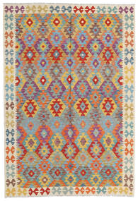 159X232 Kilim Afghan Old Style Rug Oriental Beige/Orange (Wool, Afghanistan) Carpetvista