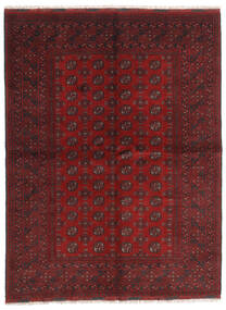 Tapis Afghan Fine 172X229 Rouge Foncé (Laine, Afghanistan)