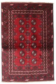  Orientalisk Afghan Fine Matta 88X142 Mörkröd/Röd Ull, Afghanistan Carpetvista