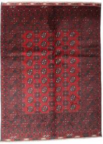  Afghan Fine Rug 81X121 Wool Dark Red/Red Small Carpetvista