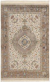 絨毯 オリエンタル クム シルク 100X152 オレンジ/ベージュ (絹, ペルシャ/イラン)