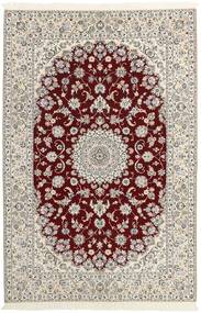 絨毯 ペルシャ ナイン 6La 155X235 ベージュ/ダークレッド ( ペルシャ/イラン)