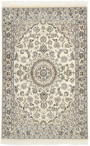  Orientalischer Nain Fine 9La Teppich 115X178 Beige/Grau Wolle, Persien/Iran