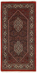 Bidjar Takab/Bukan Rug 74X144 Black/Brown Wool, Persia/Iran