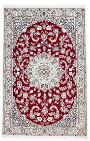 98X148 Nain Fine 9La Rug Oriental Dark Red/Beige (Wool, Persia/Iran)