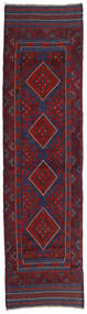  Oriental Kilim Golbarjasta Rug 62X242 Runner
 Dark Red/Dark Purple Wool, Afghanistan Carpetvista