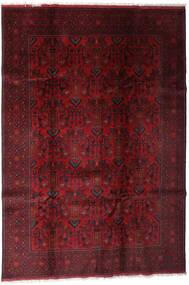  Oriental Afghan Khal Mohammadi Rug 197X286 Dark Red/Red Wool, Afghanistan Carpetvista