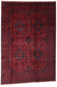  Afegão Khal Mohammadi Tapete 199X291 Lã Vermelho Escuro/Vermelho Carpetvista