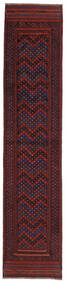  Kilim Golbarjasta Rug 65X250 Wool Dark Red/Dark Pink Small Carpetvista