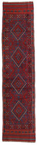 57X248 Tapete Oriental Kilim Golbarjasta Passadeira Vermelho Escuro/Porpora Escuro (Lã, Afeganistão) Carpetvista