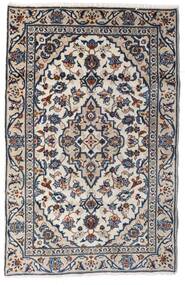  Keshan Rug 90X140 Persian Wool Beige/Grey Small Carpetvista