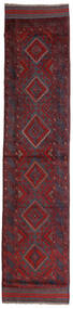 62X270 Tappeto Orientale Kilim Golbarjasta Passatoie Rosso Scuro/Grigio Scuro (Lana, Afghanistan) Carpetvista