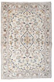 97X150 絨毯 オリエンタル カシャン ベージュ/グレー (ウール, ペルシャ/イラン) Carpetvista