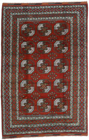  Orientalischer Afghan Fine Teppich 200X296 Rot/Braun Wolle, Afghanistan Carpetvista