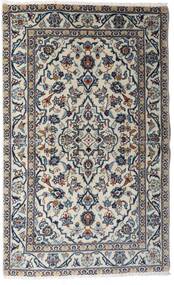 95X154 絨毯 オリエンタル カシャン ベージュ/グレー (ウール, ペルシャ/イラン) Carpetvista