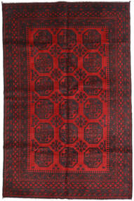  Afghan Fine 192X291 Ullteppe Mørk Rød/Rød Carpetvista