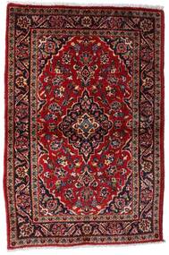 102X154 Keshan Tæppe Orientalsk Rød/Mørkerød (Uld, Persien/Iran) Carpetvista