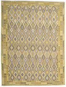  302X404 Grande Kilim Afegão Old Style Tapete Lã, Carpetvista