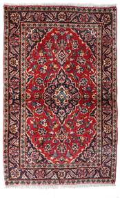 絨毯 オリエンタル カシャン 98X148 レッド/ダークレッド (ウール, ペルシャ/イラン)