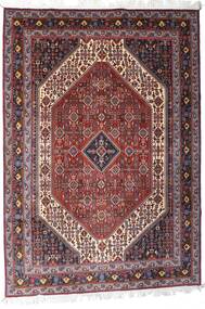  Persian Gabbeh Kashkooli Rug 205X302 Dark Red/Black (Wool, Persia/Iran)