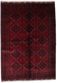 絨毯 Kunduz 171X237 ダークレッド (ウール, アフガニスタン)
