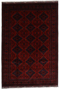 198X295 Kunduz Teppich Orientalischer Dunkelrot (Wolle, Afghanistan) Carpetvista