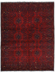 Tapete Oriental Kunduz 152X194 Vermelho Escuro (Lã, Afeganistão)