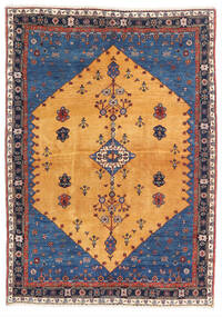  Gabbeh Kashkooli Rug 124X174 Persian Wool Orange/Red Small Carpetvista