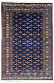 絨毯 パキスタン ブハラ 2Ply 182X276 ダークブルー/グレー (ウール, パキスタン)