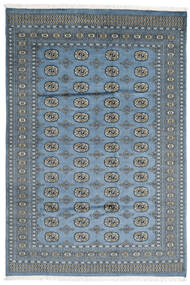  Orientalischer Pakistan Buchara 2Ply Teppich 184X274 Grau/Blau Wolle, Pakistan Carpetvista
