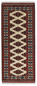  Persialainen Turkaman Matot Matto 85X197 Käytävämatto Tummanpunainen/Beige (Villa, Persia/Iran)
