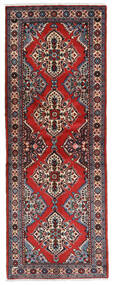  Perzisch Rudbar Vloerkleed 75X201 Rood/Donkerrood Carpetvista