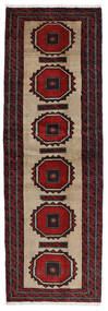 絨毯 ペルシャ バルーチ 65X201 廊下 カーペット ダークレッド/ベージュ (ウール, ペルシャ/イラン)