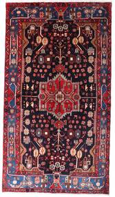 142X257 Nahavand Teppich Orientalischer Rot/Dunkelrosa (Wolle, Persien/Iran) Carpetvista