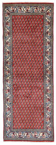 絨毯 オリエンタル サルーク Mir 74X204 廊下 カーペット レッド/ダークピンク (ウール, ペルシャ/イラン)