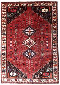 Tapete Oriental Ghashghai 201X287 Vermelho/Vermelho Escuro (Lã, Pérsia/Irão)