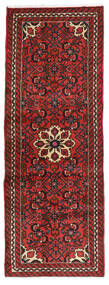 Hosseinabad Matot Matto 73X194 Käytävämatto Punainen/Ruskea Villa, Persia/Iran Carpetvista