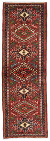 絨毯 ペルシャ ハマダン 72X216 廊下 カーペット レッド/ダークレッド (ウール, ペルシャ/イラン)