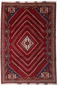 212X310 絨毯 カシュガイ オリエンタル ダークレッド/レッド (ウール, ペルシャ/イラン) Carpetvista