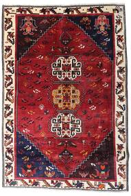 179X266 Ghashghai Matta Orientalisk Mörkröd/Röd (Ull, Persien/Iran) Carpetvista