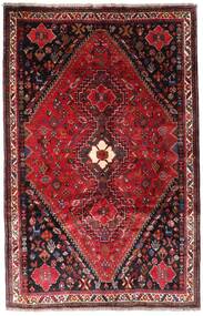 166X259 Ghashghai Matta Orientalisk Röd/Mörkröd (Ull, Persien/Iran) Carpetvista