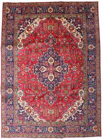  Persisk Tabriz Teppe 246X335 Rød/Mørk Rosa (Ull, Persia/Iran)