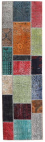 絨毯 ペルシャ Patchwork - Persien/Iran 73X253 廊下 カーペット グレー/ダークグレー (ウール, ペルシャ/イラン)