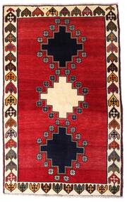120X195 Ghashghai Teppe Orientalsk Rød/Mørk Rød (Ull, Persia/Iran) Carpetvista