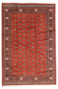 186X280 絨毯 オリエンタル パキスタン ブハラ 2Ply レッド/茶色 (ウール, パキスタン) Carpetvista