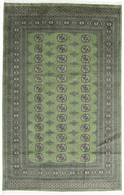 러그 오리엔탈 파키스탄 보카라 2Ply 184X292 녹색/회색 (울, 파키스탄)