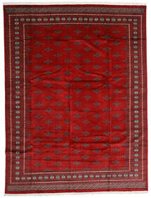 Pakistan Bokhara 2Ply Rug 280X370 Dark Red/Red Large Wool, Pakistan Carpetvista